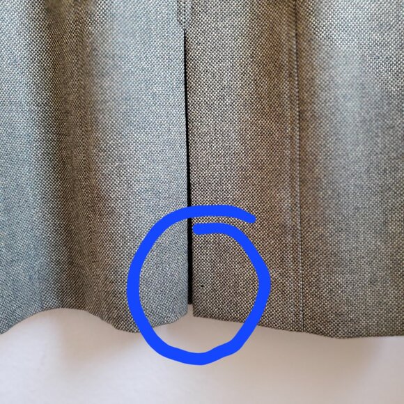 Oscar de la Renta Wool Sleeveless Princess Dress, Medium Green, Size 12 - Picture 9 of 10